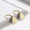 Teardrop Dangle Hook Earrings for Women Pave Cz Sterling Silver Ginger Lyne Collection - 3 of 4