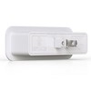 ELEGRP 3 Outlet Non-grounded Triple Outlet Extender Adapter Plug, 2-Prong to 2-prong Adapter Converters for Wall Outlets,15A 125V, White 3 PC - 4 of 4