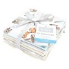Hudson Baby Flannel Washcloths, Neutral Woodland Pals 12Pk, One Size - 2 of 4