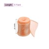 Unique Bargains Gift Wrapping Wide Sheer Wired Pastel Shimmer Iridescent Chiffon Ribbons 1 Pc - 2 of 4