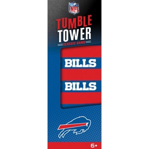 MasterPieces Real Wood Block Tumble Towers - NFL Buffalo Bills - 1 of 4