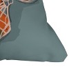 Deny Designs Britt Does Design Oranges Square Indoor Throw Pillow - 3 of 4