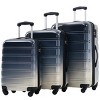 Hardshell Expandable Luggage Set,3-Piece Lightweight Suitcase with TSA Lock and Spinner Wheels (20"/24"/28") – Cuddlewood - 2 of 4