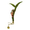 Morawski 5.5 Inch Clip On Frog Cling To Frogfruit Summer Tree Ornament , Ornament Tropical  Colorful Poison Dart (1PC) - 2 of 3