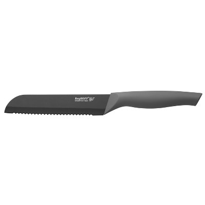 BergHOFF Essentials Ergonomic Stainless Steel Bread Knife with Sleeve, 6"