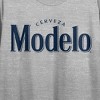 Modelo It's What You're Made Of Crew Neck Short Sleeve Gray Heather Women's Crop Top - 3 of 4