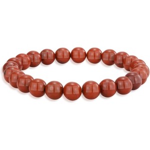 8mm Beaded Bracelets with Natural Gemstones for Women & Men, Elastic Adjustable Protection Crystal Bracelet - 1 of 4