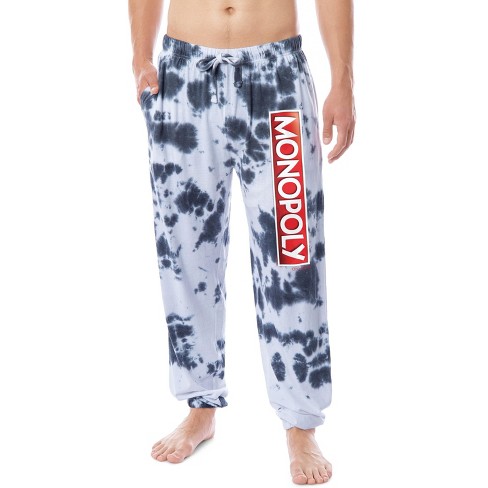 Monopoly Mens' Family Board Game Night Sleep Pajama Lounge Jogger Pants Multicolored - image 1 of 4