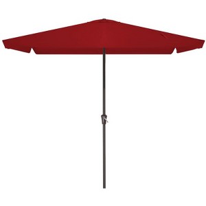 Hyleory 8' x 10' Rectangular Patio Umbrellas for Outdoor, Large Outdoor Patio Umbrellas with 6 Sturdy Ribs for Market, Garden, Pool - 1 of 4