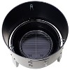 CAVINAS Charcoal Grills Steel Portable Grill Heavy Duty Round Smoker Grill for Outdoor Grilling - 4 of 4