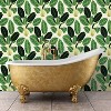 Tempaper & Co. Genevieve Gorder Hojas Cubanas Removable Peel and Stick Wallpaper, Rich Emerald, 56. sq. ft. - 3 of 4