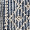 Design Imports Diamond Textured Fringe - Natural & French Blue - 2 Ft 3 In X 6 Ft - 4 of 4