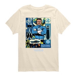 Boys' - Marvel - Fantastic Four Mister Fantastic Reed Richards Short Sleeve Graphic T-Shirt - 1 of 3