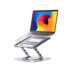 Evo Bytes Computer Stand with 360 Rotating Base - 1 of 4