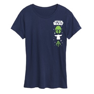 Women's - Star Wars - The Mandalorian Mando Icons Short Sleeve Graphic T-Shirt - 1 of 4