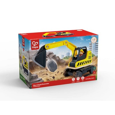 Hape Dig 'N Dump Excavator E3058 Vehicle