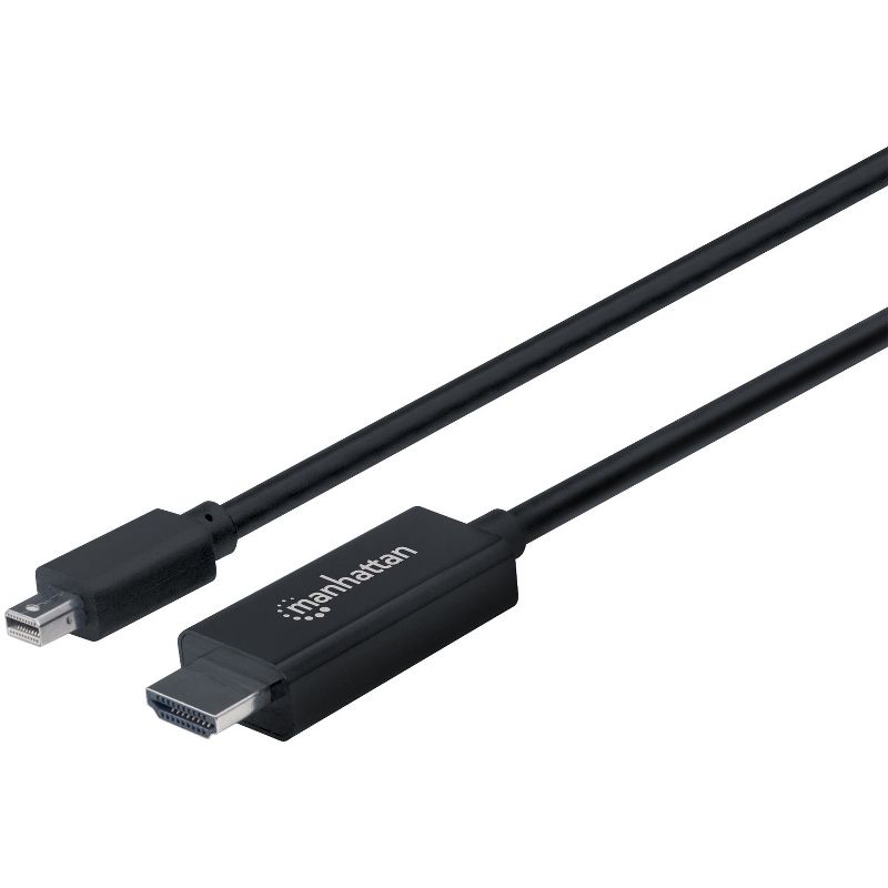 Manhattan® 6-Ft. 1080p Mini DisplayPort™ to HDMI® Cable, Black, 1 of 7