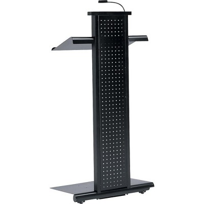 Safco Group Lighted Lectern Black 51H x 22W x 18D 1050LTBLK