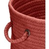 Colonial Mills WL11 18 by 18 by 12-Inch Bristol Storage Basket, Rosewood - 4 of 4