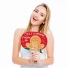 Big Dot of Happiness Funny Gingerbread Christmas - Gingerbread Man Holiday Party Photo Booth Props Kit - 10 Piece - image 3 of 4