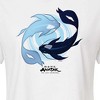 Women's - Avatar: The Last Airbender - Moon and Ocean Spirit Koi Cropped Graphic T-Shirt - 2 of 4