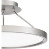 Quoizel Lighting Outskirts 1 - Light Semi-Flush Mount in  Brushed Nickel - 3 of 4