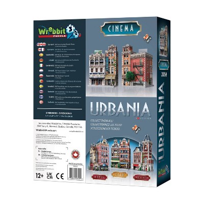 Wrebbit 3D Puzzle Diagon Alley Bundle – 4 Harry Potter Gebäude Mit 1165 Teilen