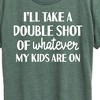 Women's - Instant Message - Double Shot Of Whatever Short Sleeve Graphic T-Shirt - 2 of 4