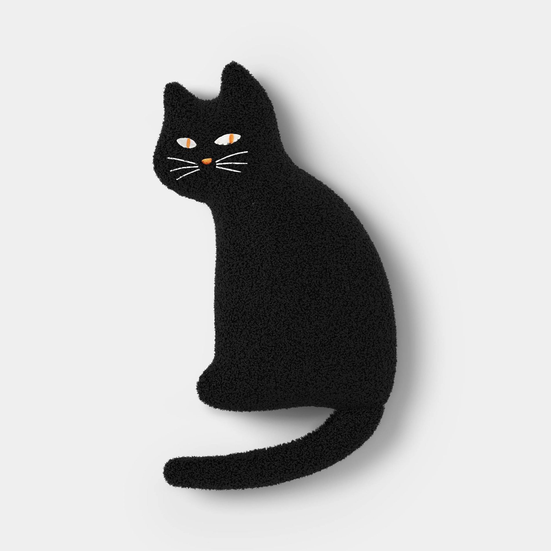 Black Cat Shaped Throw Pillow - Hyde and EEK! Boutique™