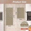 48x20 Inch 30x20 Inch Kitchen Rug Mats Polypropylene Soft Anti Slip Washable Beige Home Kitchen Mat - 2 of 4