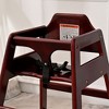 Acoinel Wooden Double Solid Wood Portable High, Easy to Clean Baby Booster Chair - 2 of 4