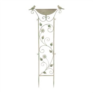 Iron Bird Feeder Trellis Garden Stake 42"H - 1 of 1