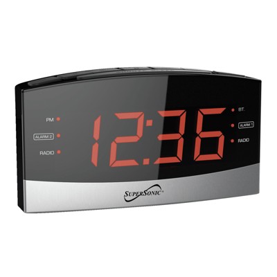 Supersonic Bluetooth® Clock Radio : Target