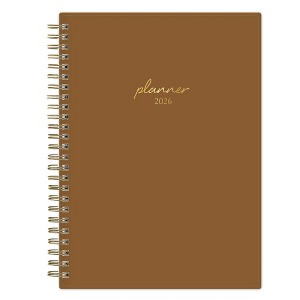 Blue Sky Weekly/Monthly 15 Months Planning Calendar and Notes 5.875"x8.625" Mocha Mousse - 1 of 4
