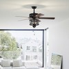 Tangkula 50" Ceiling Fan with Lights Reversible Blades w/ Pull Chain Control Living Room - image 2 of 4