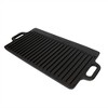 Stansport Pre-Seasoned Cast Iron Griddle with Reversible Cooking Surface - image 3 of 4