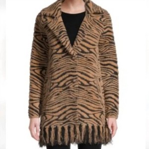 Women's Wo's Fringe Coatigan - NVLT - 1 of 1
