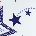 white firework stars