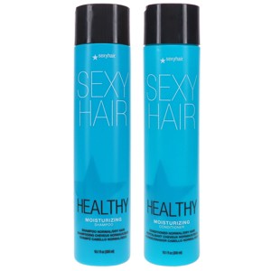 Healthy Sexy Hair MOISTURIZING Shampoo & Conditioner (10.1 oz DUO SET KIT) to Hydrate and Strengthen Hair - 1 of 3