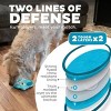 Outward Hound Tough Skinz Owl Dog Animal Toy - Blue - 4 of 4