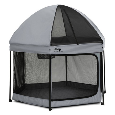 Jeep Hexagon Pop Up Playard with Removable Canopy - image 1 of 4