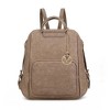 MKF Collection Torra Milan “M” Signature Trendy Spacious Backpack by Mia K - 2 of 4