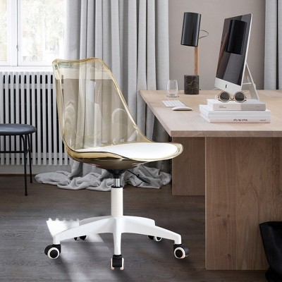 Lycvki Modern Adjustable 360 °Swivel Office Chairs With Wheels