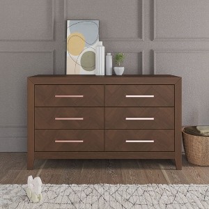 Child Craft 6-Drawer Kieran Dresser for Nursery or Bedroom, Plenty of Storage, Anti-Tip Kit Included to Prevent Tipping, Non-Toxic, Baby Safe Finish - 1 of 4