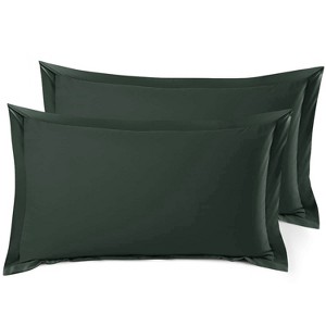 Nestl Soft Pillow Shams Set of 2, Double Brushed Microfiber Pillow Covers, Premium Pillow Shams With 1.5” Flange - 1 of 4