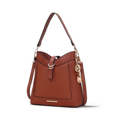 MKF Collection Geneva Vegan Leather Women’s Handbag Shoulder Bag Stylish Purse by Mia K