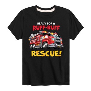 Boys' - Paw Patrol - Ruff Ruff Rescue Short Sleeve Graphic T-Shirt - 1 of 4