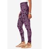 Roaman's Women's Plus Size Ankle Length Essential Stretch Legging - 4 of 4