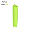 Unique Bargains Kitchen Lightweight Non-Slip Silicone Peeling Tube Skin Remover Garlic Peeler 2 Pcs - 3 of 4