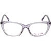 Vivid Designer Reading Blue Light Blocking Eyeglasses 886 in Light Blue 53 mm - 2 of 4
